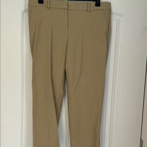 LOFT Riviera Slim Ankle Cropped Pants